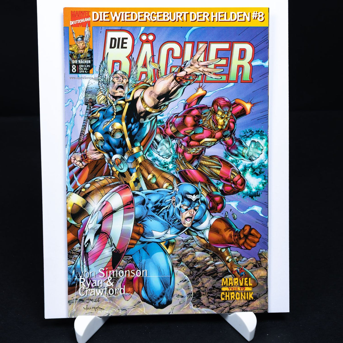Die Rächer (Avengers) - Comic #8 (1999) - Schattenspiele - Deutsch - Z 0-1