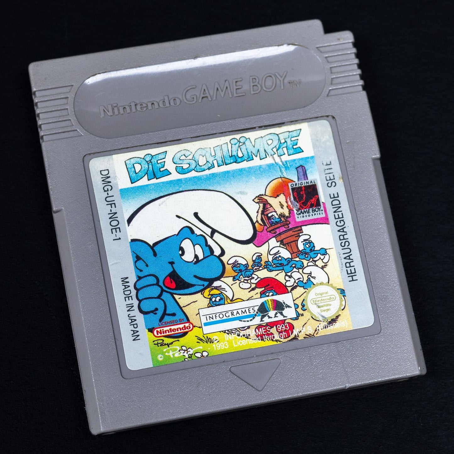 Die Schlümpfe - Game Boy Spiel - PAL / DE - Nur Modul - Zustand Okay