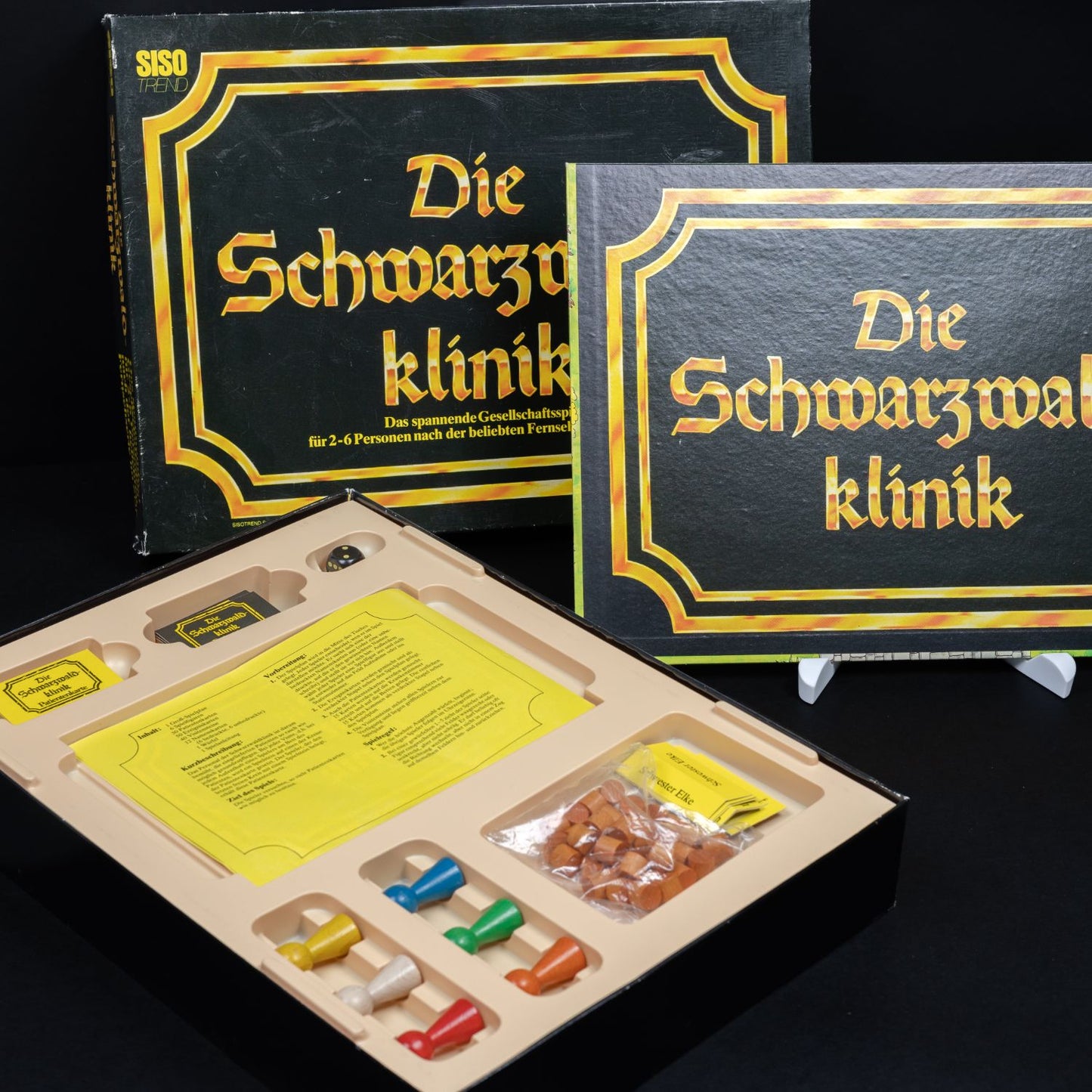 Die Schwarzwaldklinik - Das Brettspiel zur ZDF Fernseh-Serie - Fast Vollständig