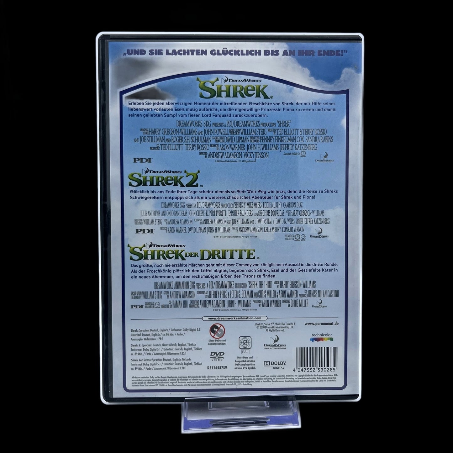 Die Shrek Trilogie - Shrek - Enthält Shrek 1-3 - DVD - Gebraucht