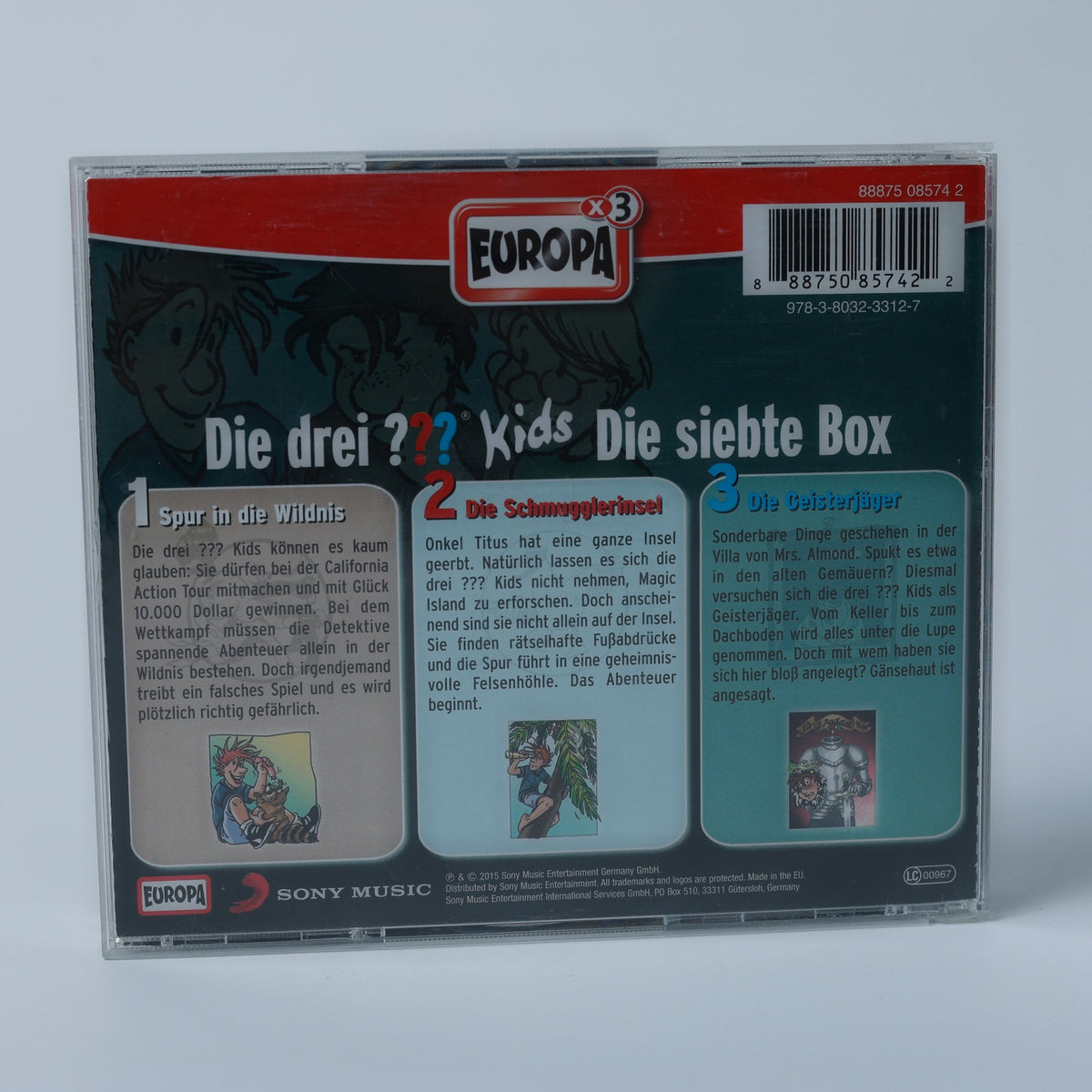 Die Drei ??? Kids - Folge 19-21 - Ulf Blanck - Hörspiel - CD - Zustand Sehr Gut