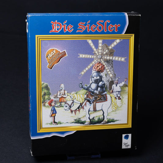 Die Siedler 1 (1994) - PC MS-DOS Spiel - Big Box ohne Anleitung - Zustand Gut