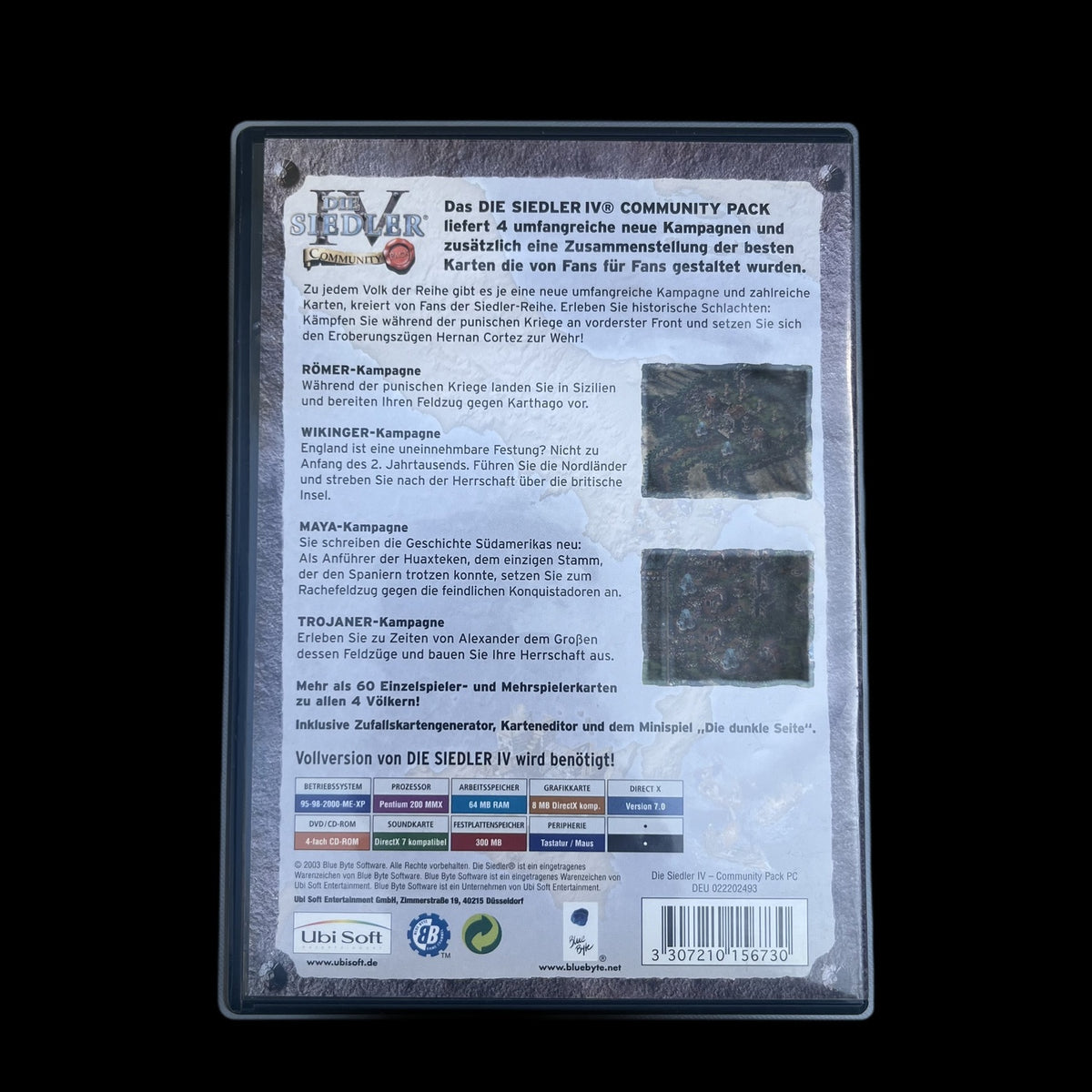 Die Siedler IV: Community Pack - PC - CiB - deutsch - Strategie - Gebraucht
