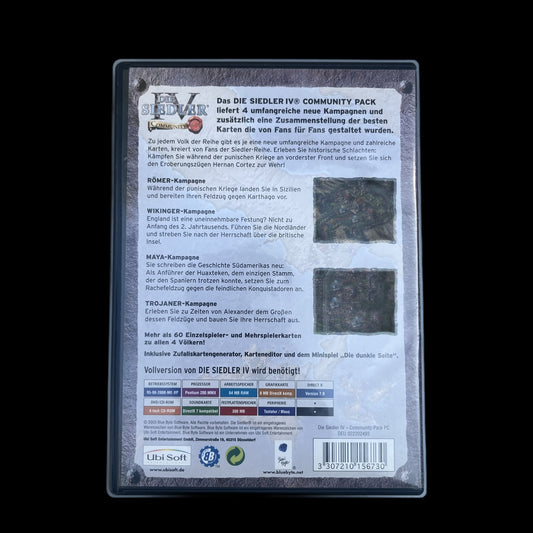 Die Siedler IV: Community Pack - PC - CiB - deutsch - Strategie - Gebraucht