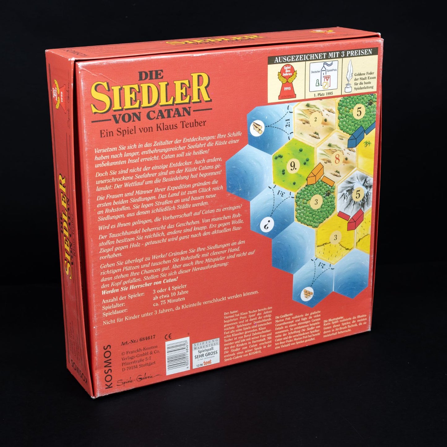Die Siedler von Catan (Hauptspiel / Grundspiel) - Vollständig - Zustand Sehr Gut