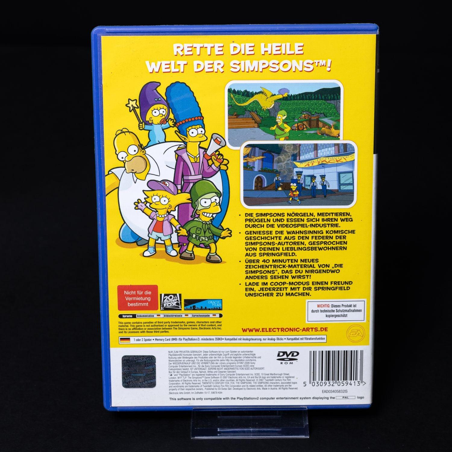 die-simpsons-das-spiel-playstation-2-ps2-pal-mit-anleitung-zust-sehr-gut-2 - Utopia Collectibles