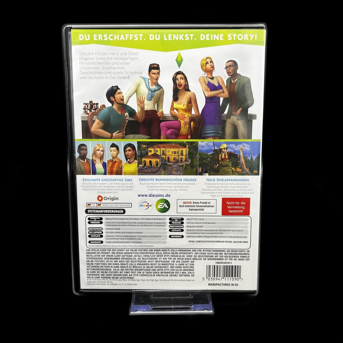 Die Sims 4 - Playstation - Complete in Box - SECAM - deutsch - Gebraucht
