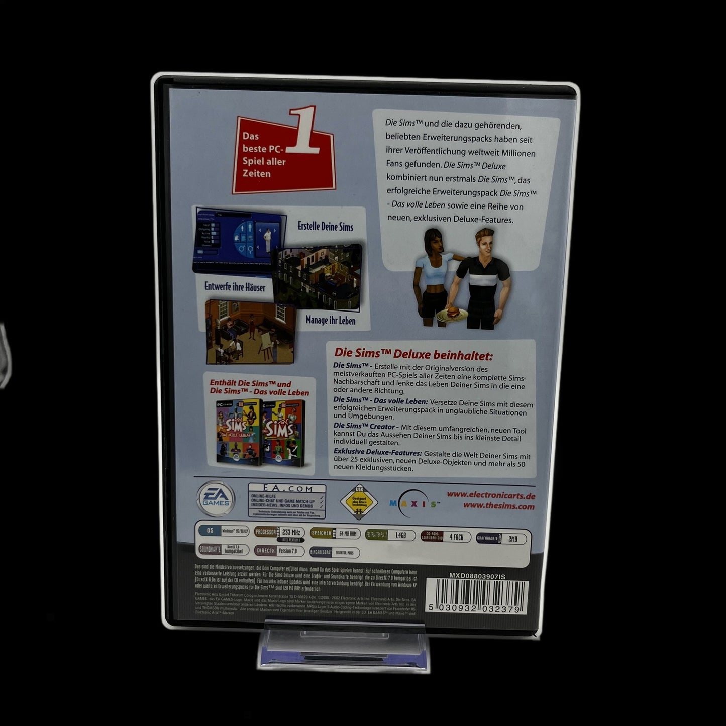 Die Sims Deluxe - PC - Complete in Box - PAL - deutsch - Gebraucht