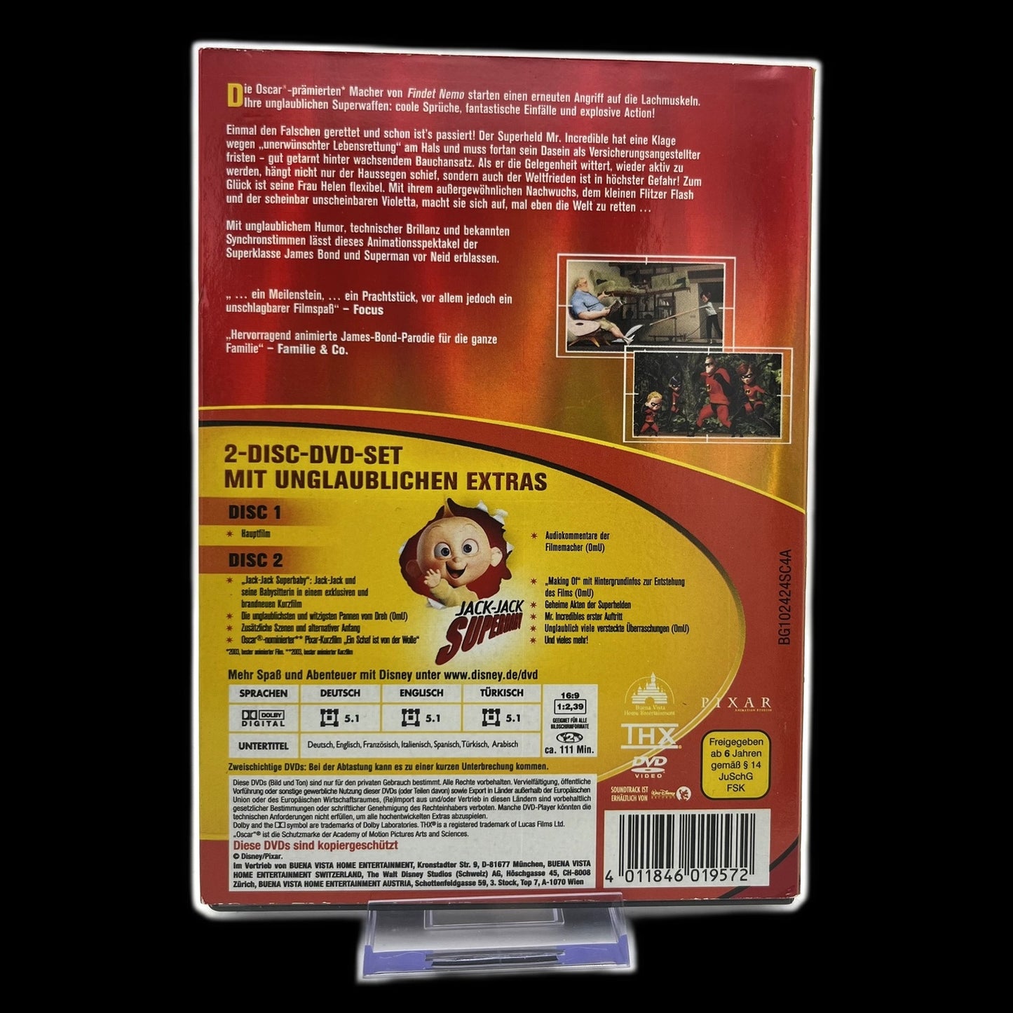 Die Unglaublichen - DVD - Gebraucht