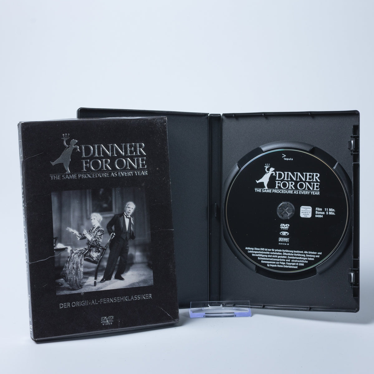 Dinner for One - Kult-Klassiker - enthält Bonusmaterial - DVD - Film - Gebraucht