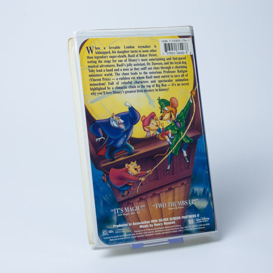 Disney Classic: The Great Mouse Detective - VHS - NTSC/US Import - Top Zustand