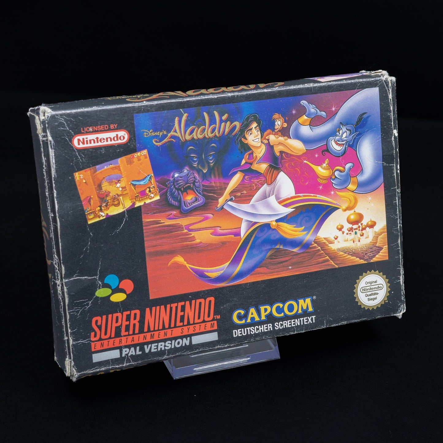 Disney's Aladdin - Super Nintendo / SNES - CiB in OVP - PAL - Zustand Okay