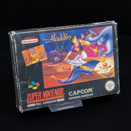 Disney's Aladdin - Super Nintendo / SNES - CiB in OVP - PAL - Zustand Okay