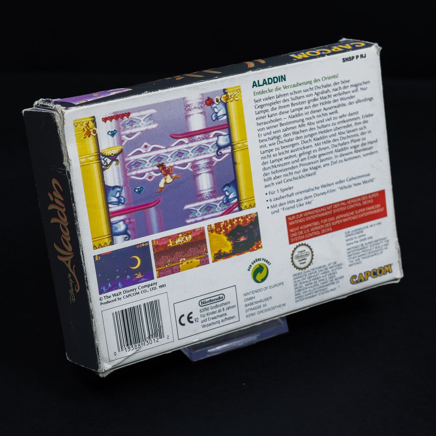 Disney's Aladdin - Super Nintendo / SNES - CiB in OVP - PAL - Zustand Okay