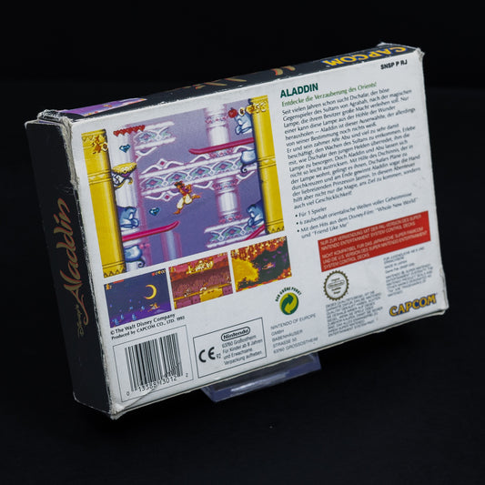 Disney's Aladdin - Super Nintendo / SNES - CiB in OVP - PAL - Zustand Okay