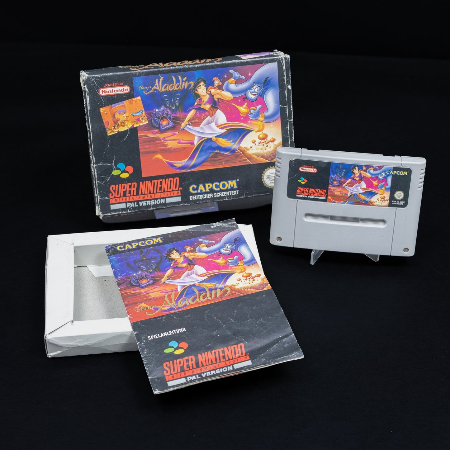 Disney's Aladdin - Super Nintendo / SNES - CiB in OVP - PAL - Zustand Okay