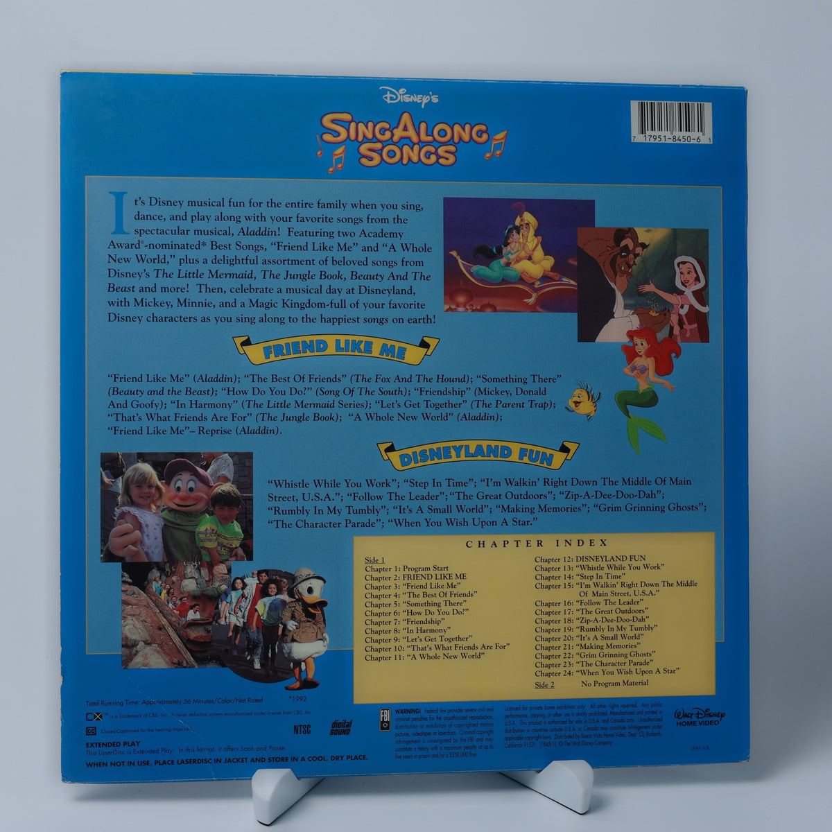 Disney's Sing Along Songs - Friend Like Me / Disneyland Fun - Zustand Gut