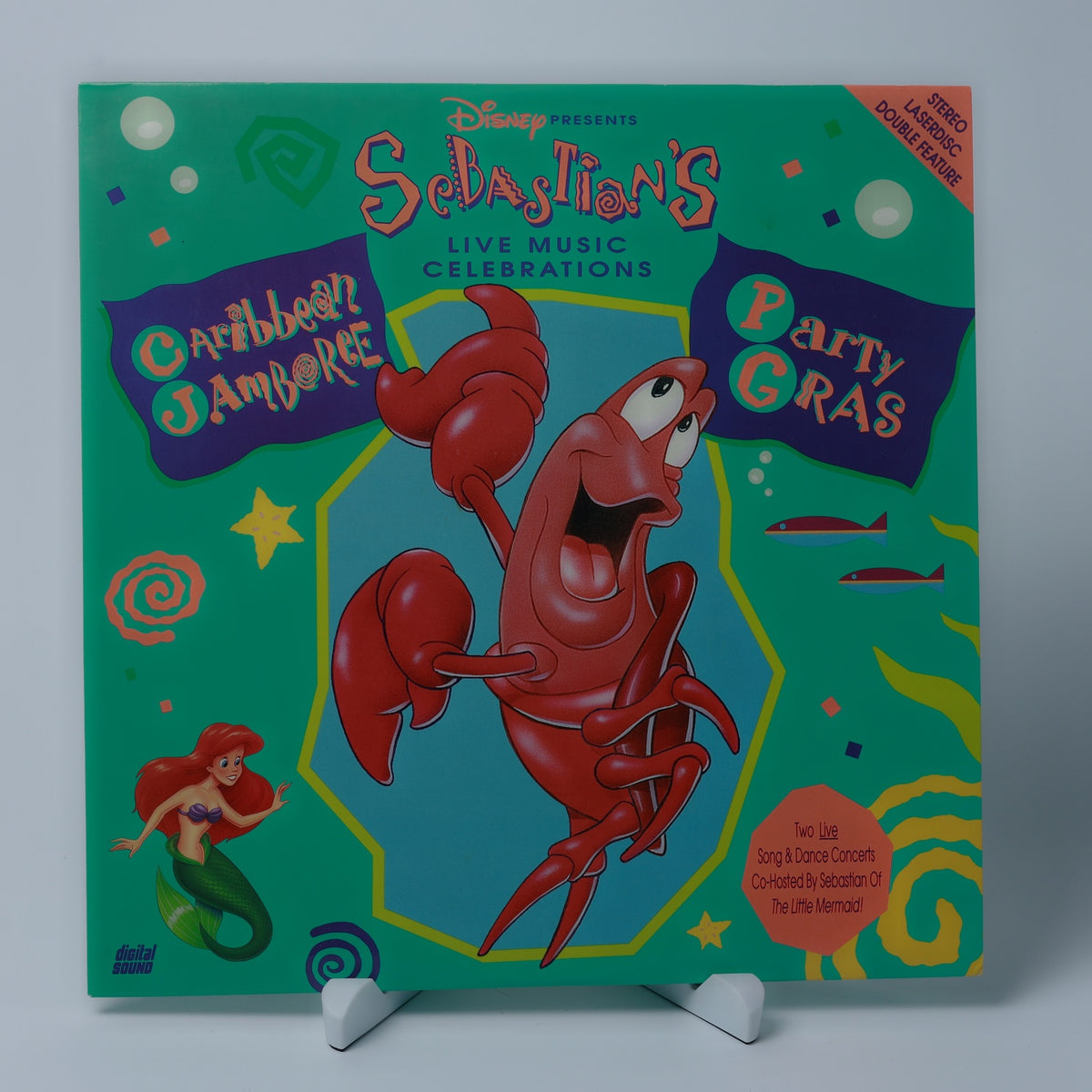Disney Sebastian's Live Music Celebrations - LaserDisc - Zustand Sehr Gut