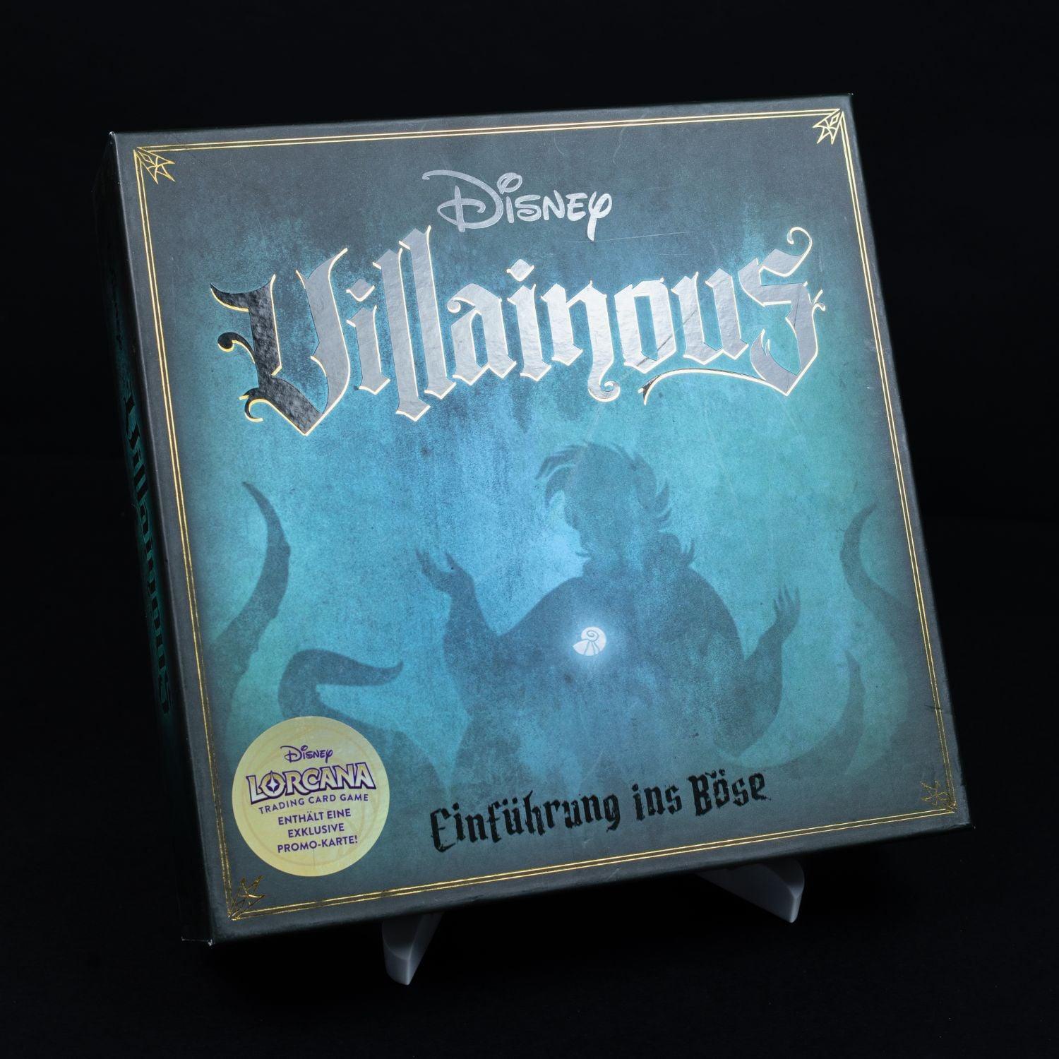 disney-villainous-einfuehrung-ins-boese-sealed-ovp-mit-lorcana-promo-karte-1 - Utopia Collectibles