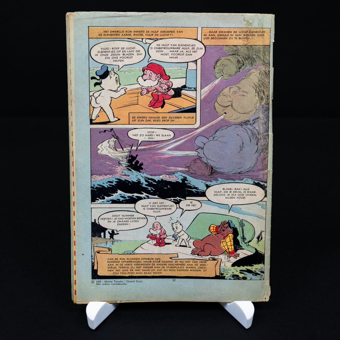 disneys-donald-duck-comics-vintage-1959-1960-4-ausgaben-niederlaendisch-7 - Utopia Collectibles