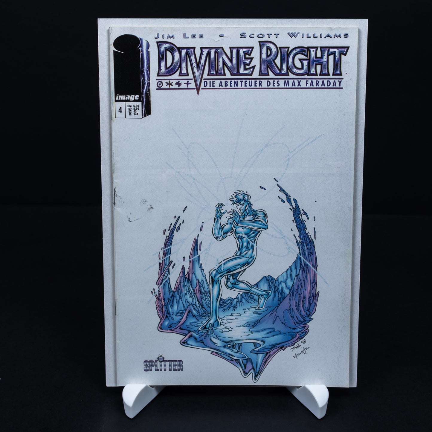 Divine Right - #4 - Splitter - Jim Lee - 1998 - Deutsch - Farbig - Zustand Z0-1
