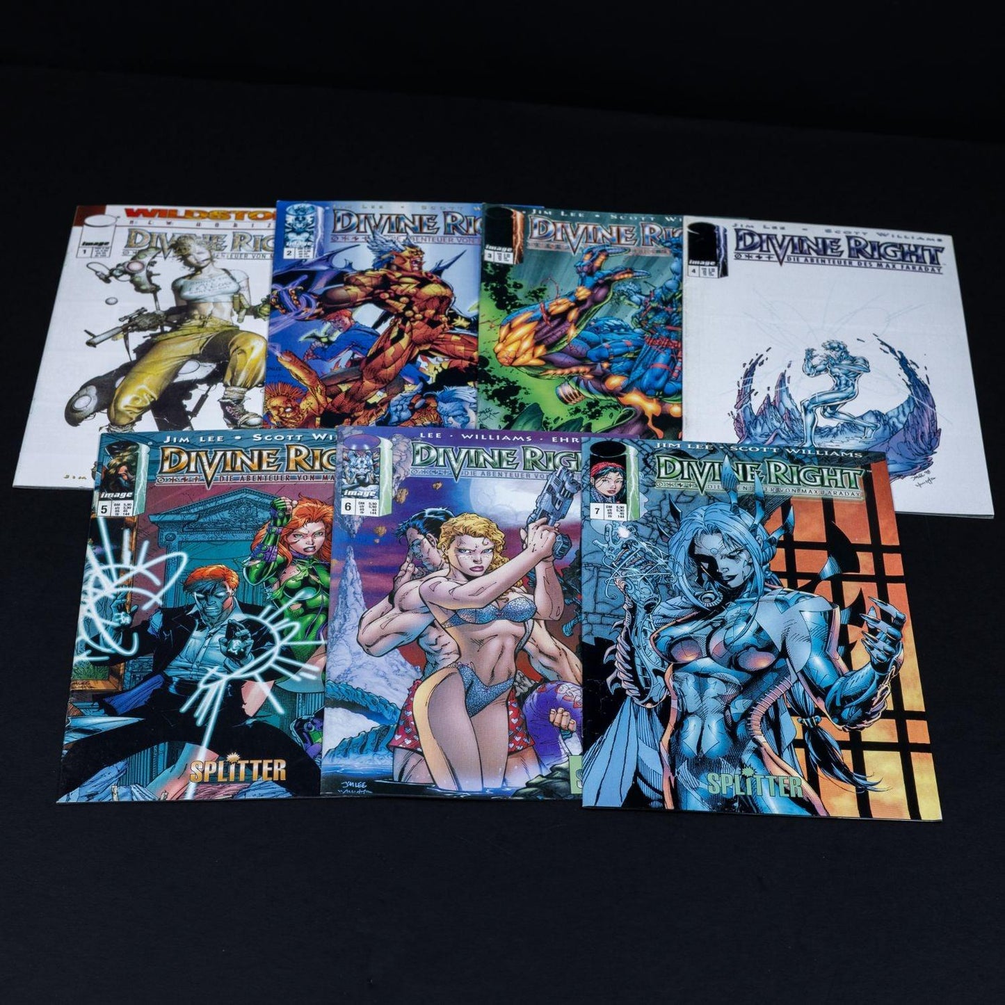 divine-right-splitter-comics-band-1-7-deutsch-top-zustand-1 - Utopia Collectibles