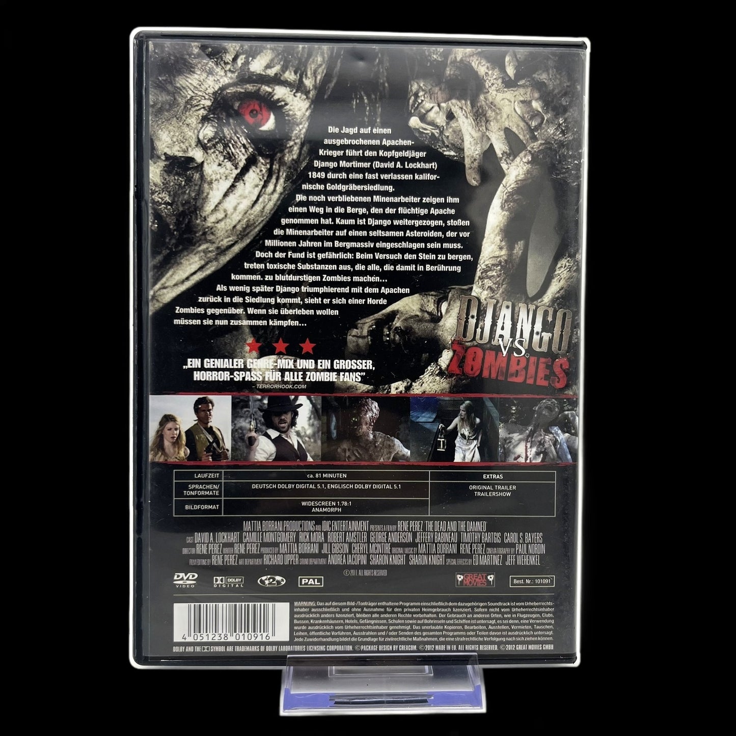 DJANGO VS. ZOMBIES - Django - Uncut Version - Horror-Western - DVD - Gebraucht