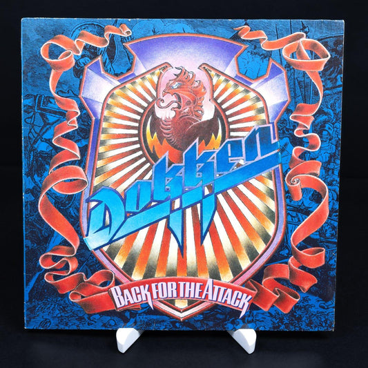 dokken-back-for-the-attack-vinyl-lp-12-schallplatte-vg-vg-1 - Utopia Collectibles