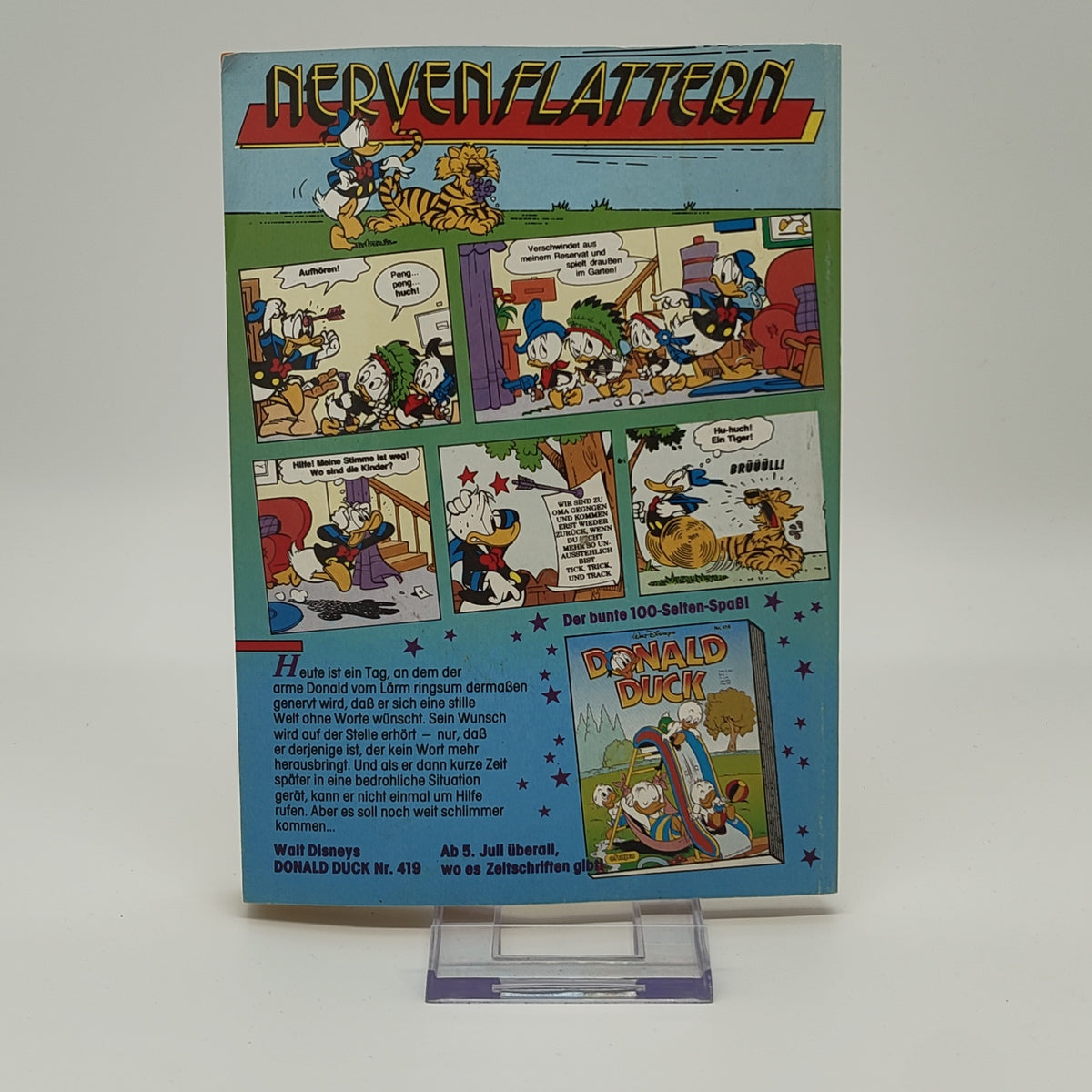 Walt Disneys Donald Duck - Nr. 418 - Ehapa Comic - Deutsch - Farbig - Z 2-3