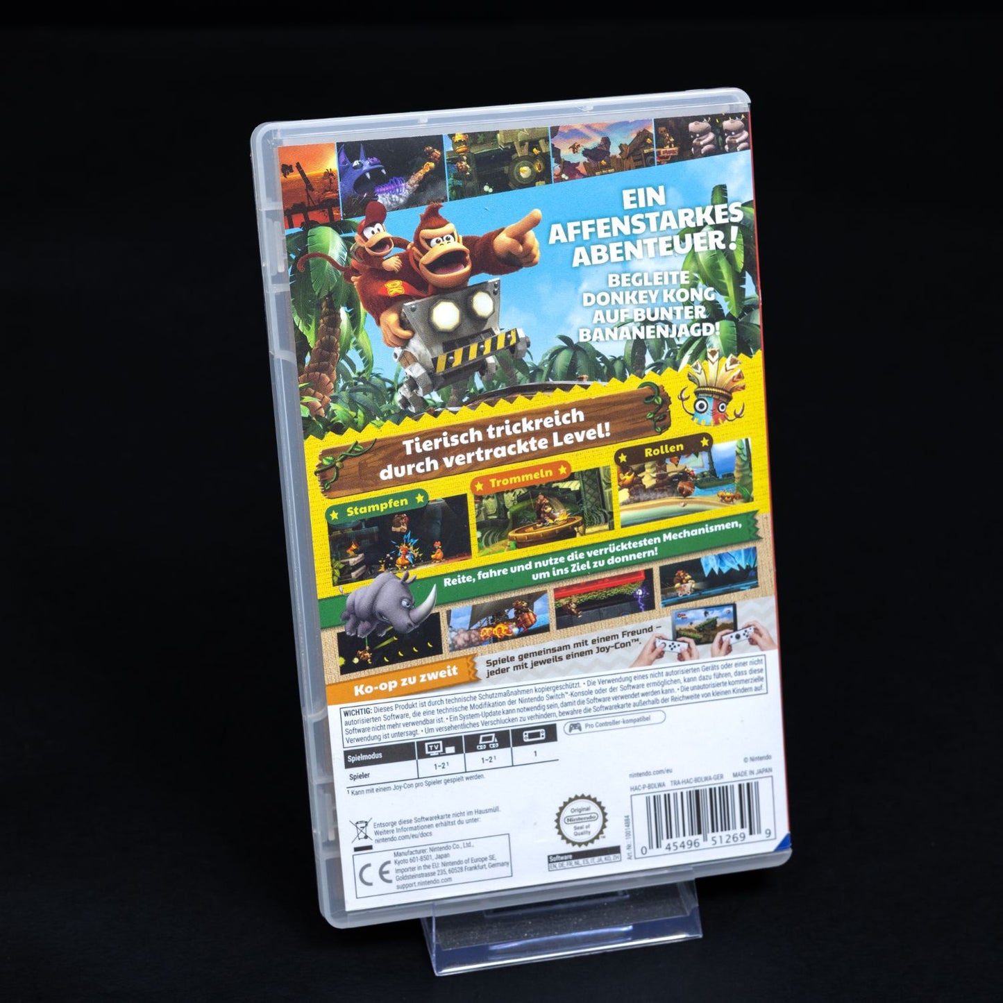 Donkey Kong Country Returns HD - Nintendo Switch Spiel - Zustand Gut