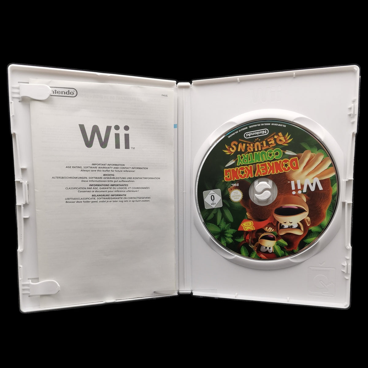 Donkey Kong Country Returns - Nintendo Wii - CiB - PAL - deutsch - Sehr gut