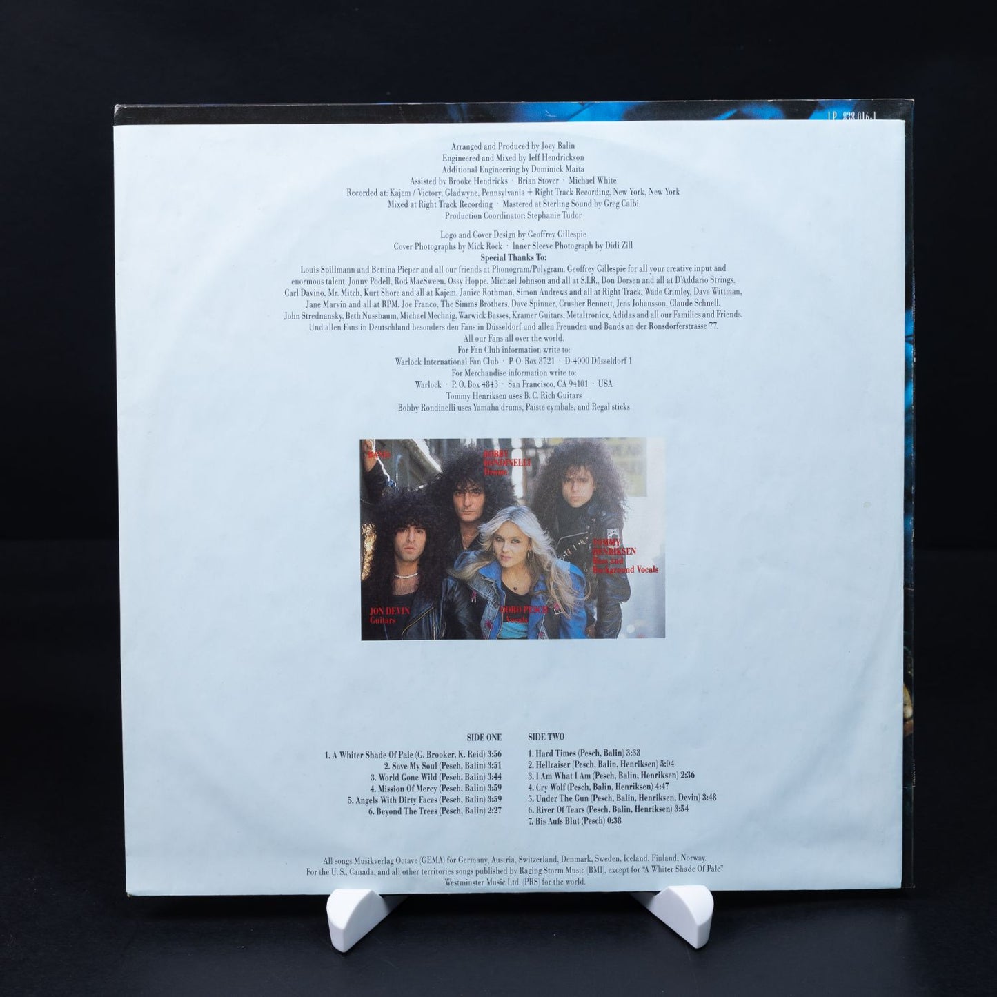 Doro – Force Majeure - Vinyl LP 12'' Schallplatte - NM / NM