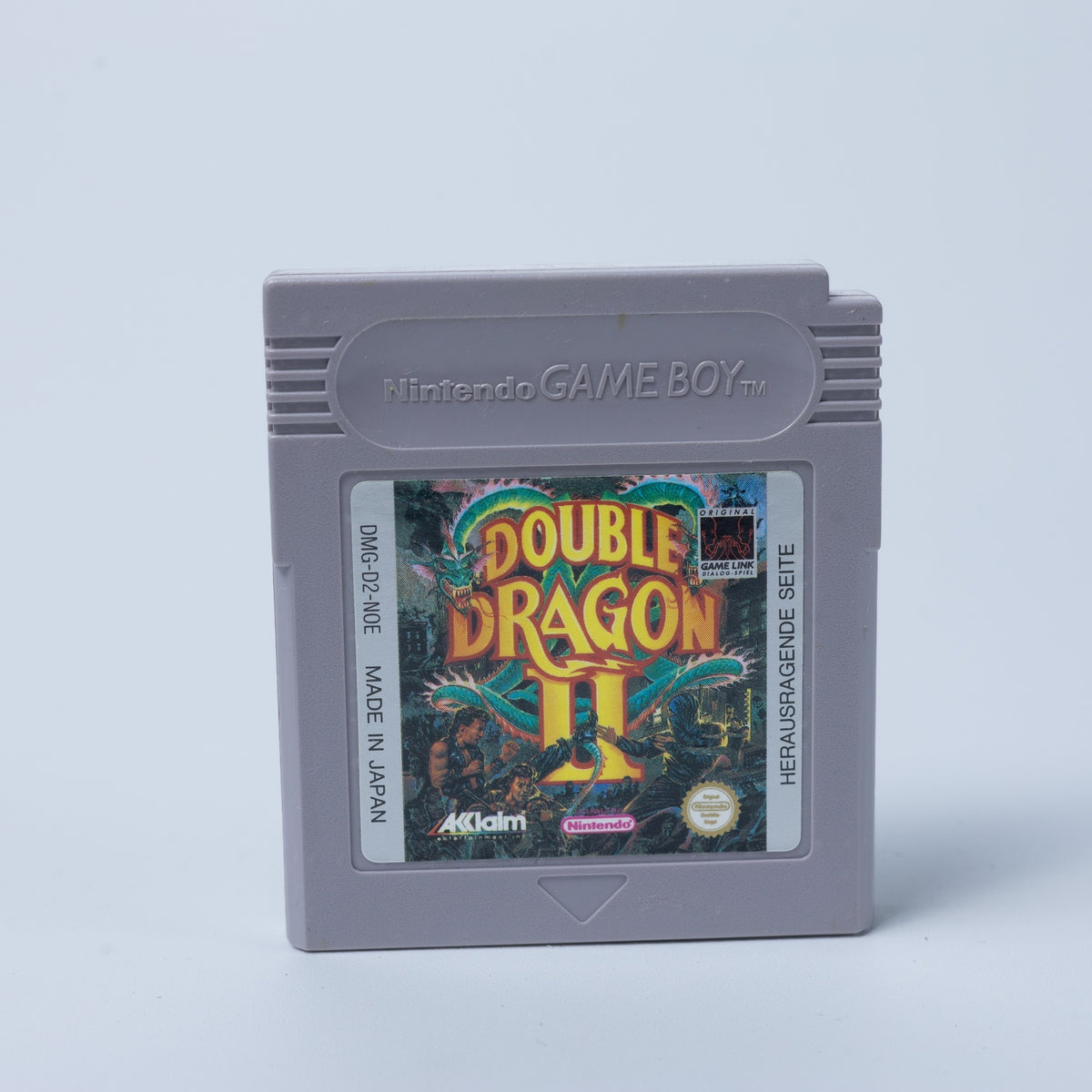 Double Dragon II - Nintendo Game Boy Spiel - Nur Modul - PAL/DE - Zust. Sehr Gut
