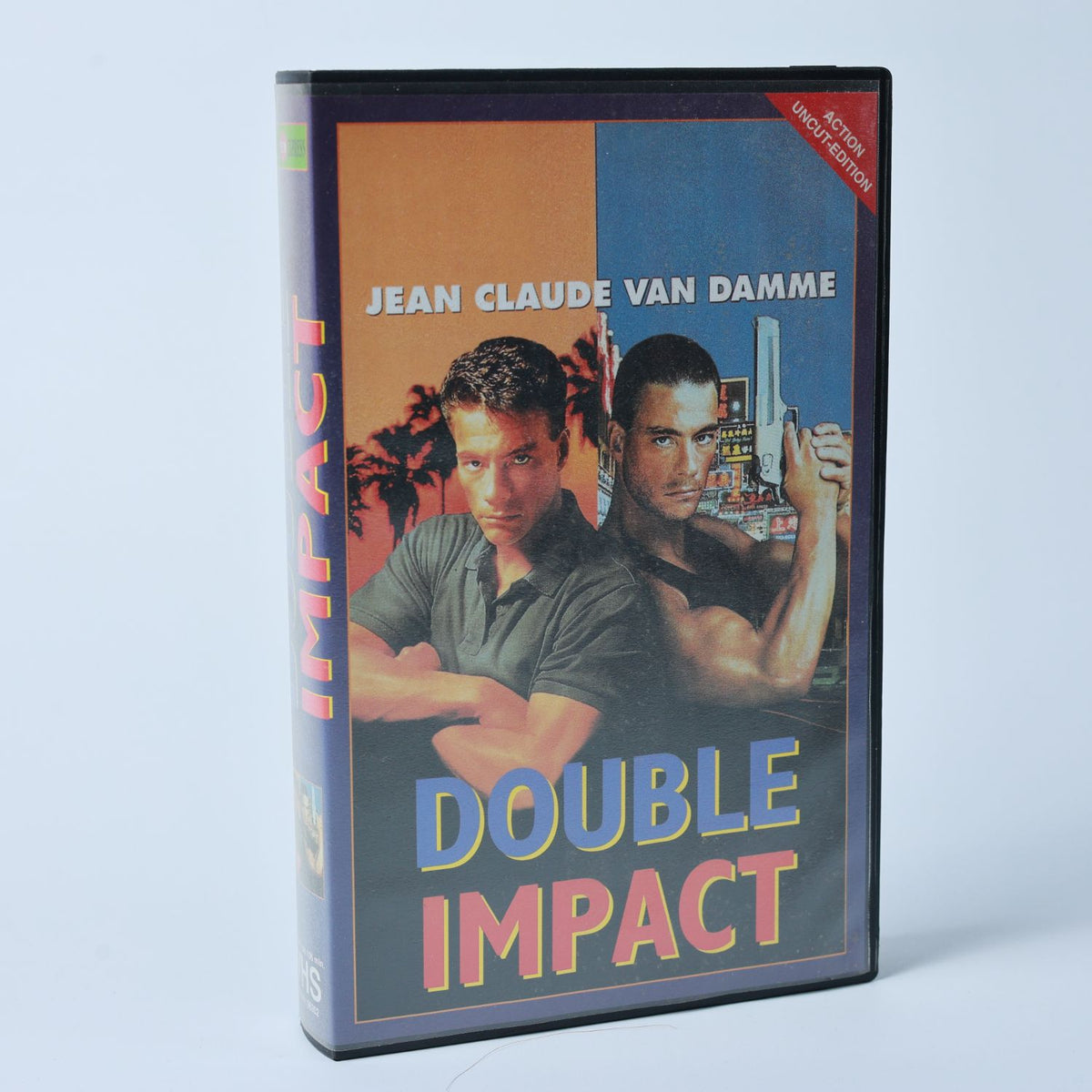 Double Impact - Jean-Claude Van Damme - Uncut-Edition - PAL - Zustand Sehr Gut