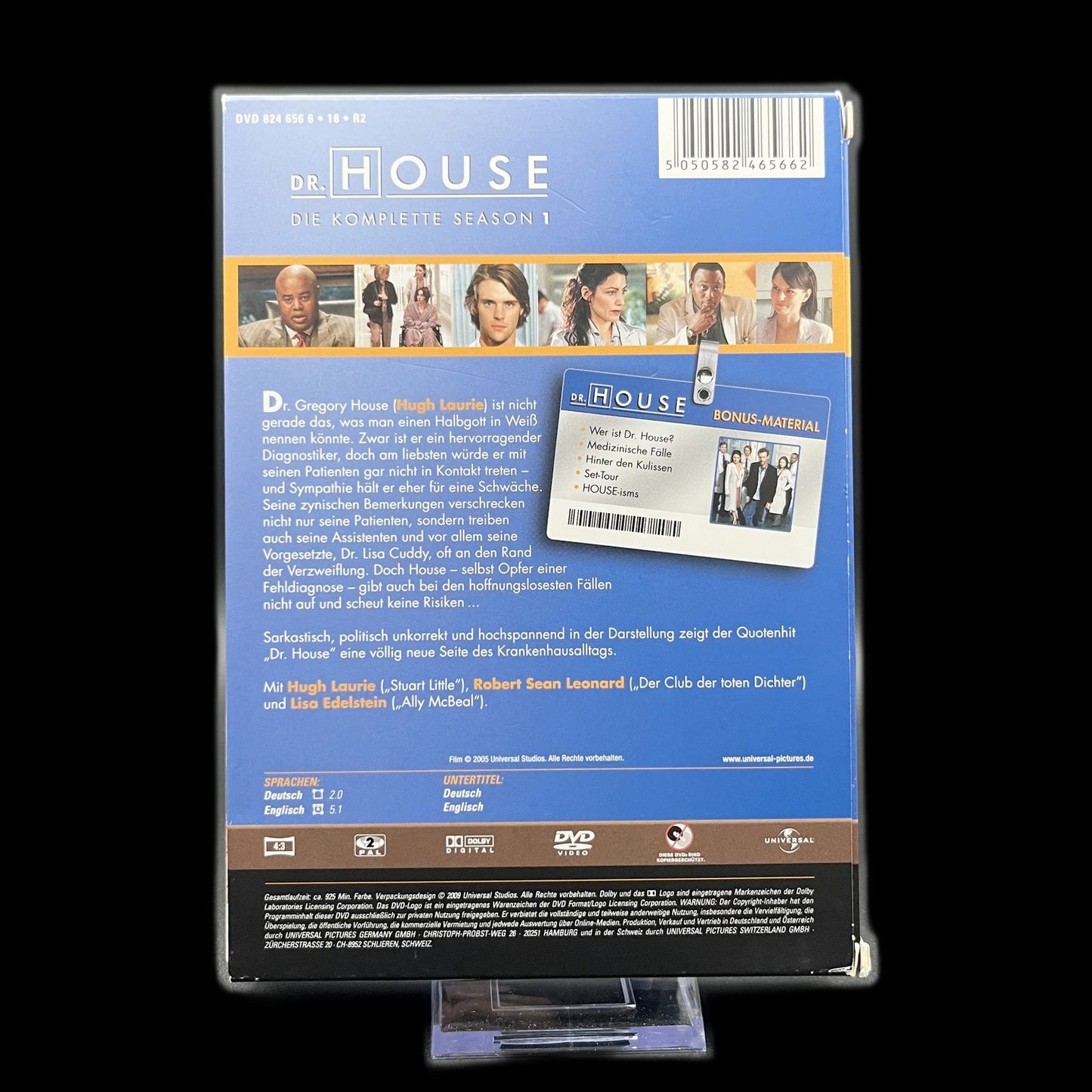 Dr. House - Staffel 1 - Komplettbox - Drama - DVD - Detektiv - Gebraucht
