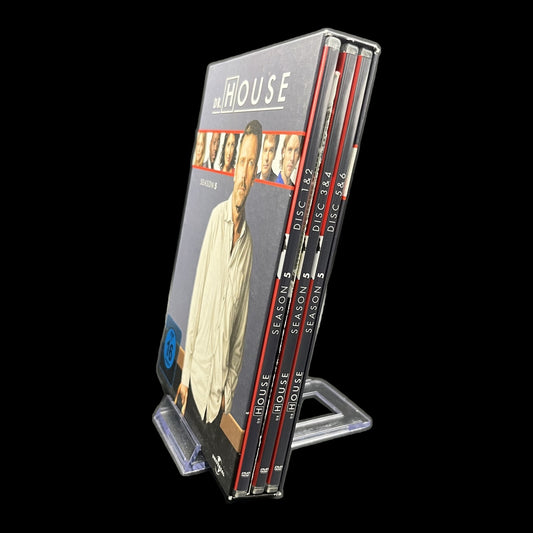 Dr. House - Staffel 5 - Schuber mit 3 DVD-Cases - 24 Episoden - Drama - DVD