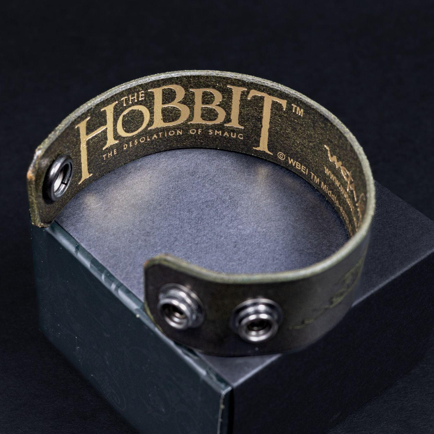drachenfels-design-lederarmband-der-hobbit-durchmesser-7-cm-neuwertig-4 - Utopia Collectibles