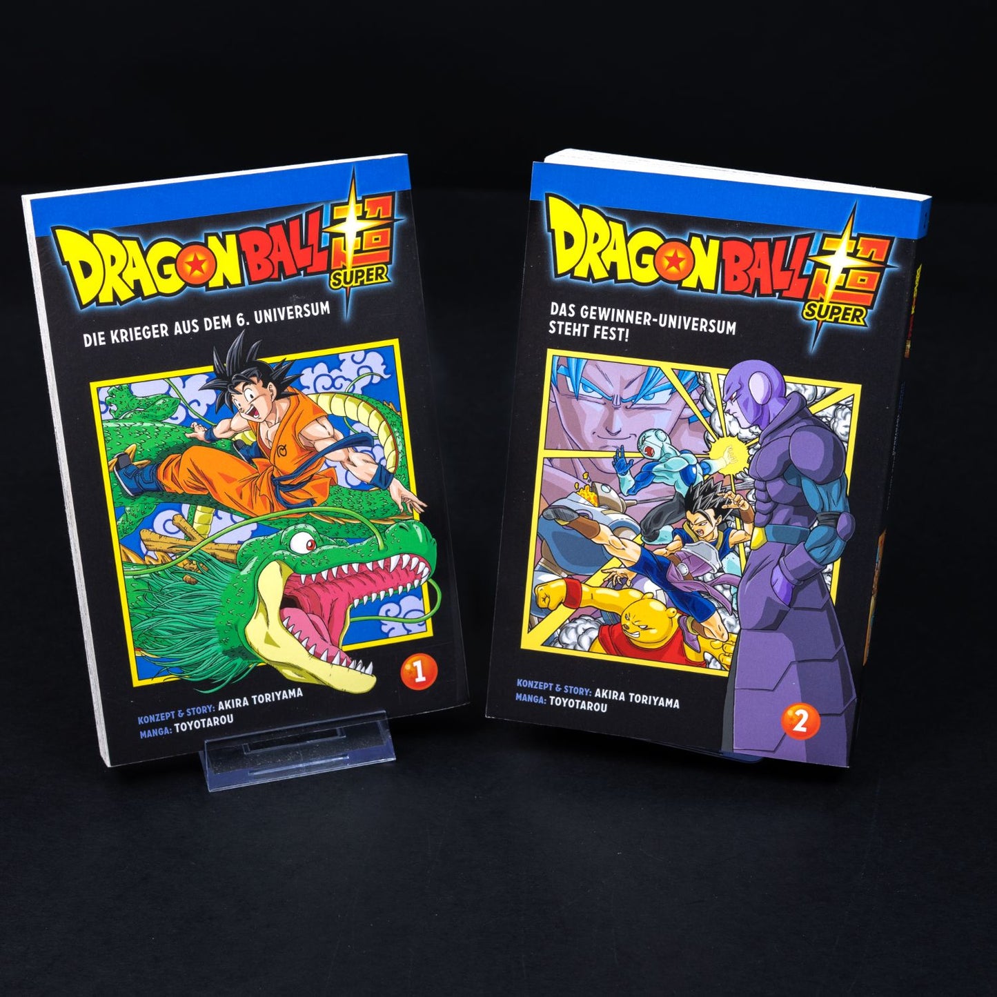 Dragon Ball SUPER Band 1 und 2 - Deutsch - Guter Zustand - Akira Toryama Manga