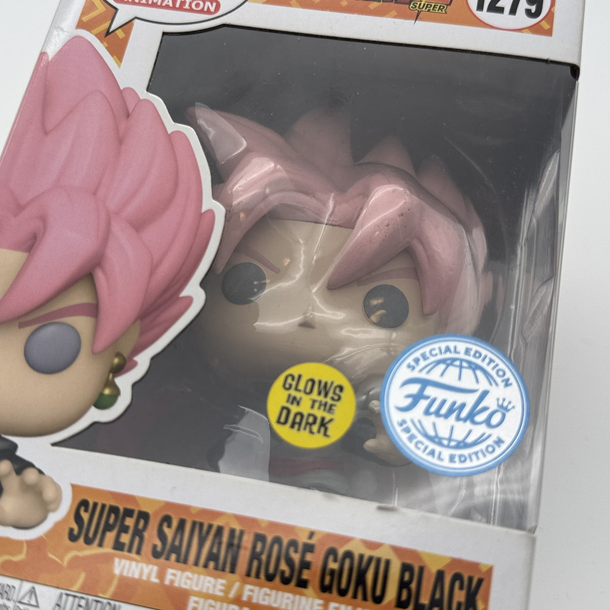 Dragon Ball Super Super Saiyan Rosé Goku Black - Pop! - Vinylfigur - Sehr Gut