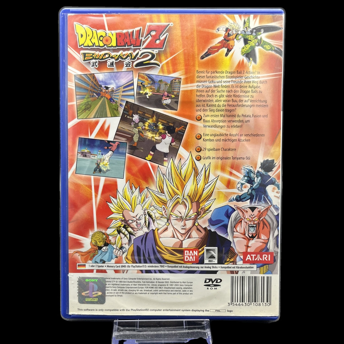 Dragon Ball Z: Budokai 2 - Playstation 2 PS2 - CiB - PAL - deutsch - Gebraucht