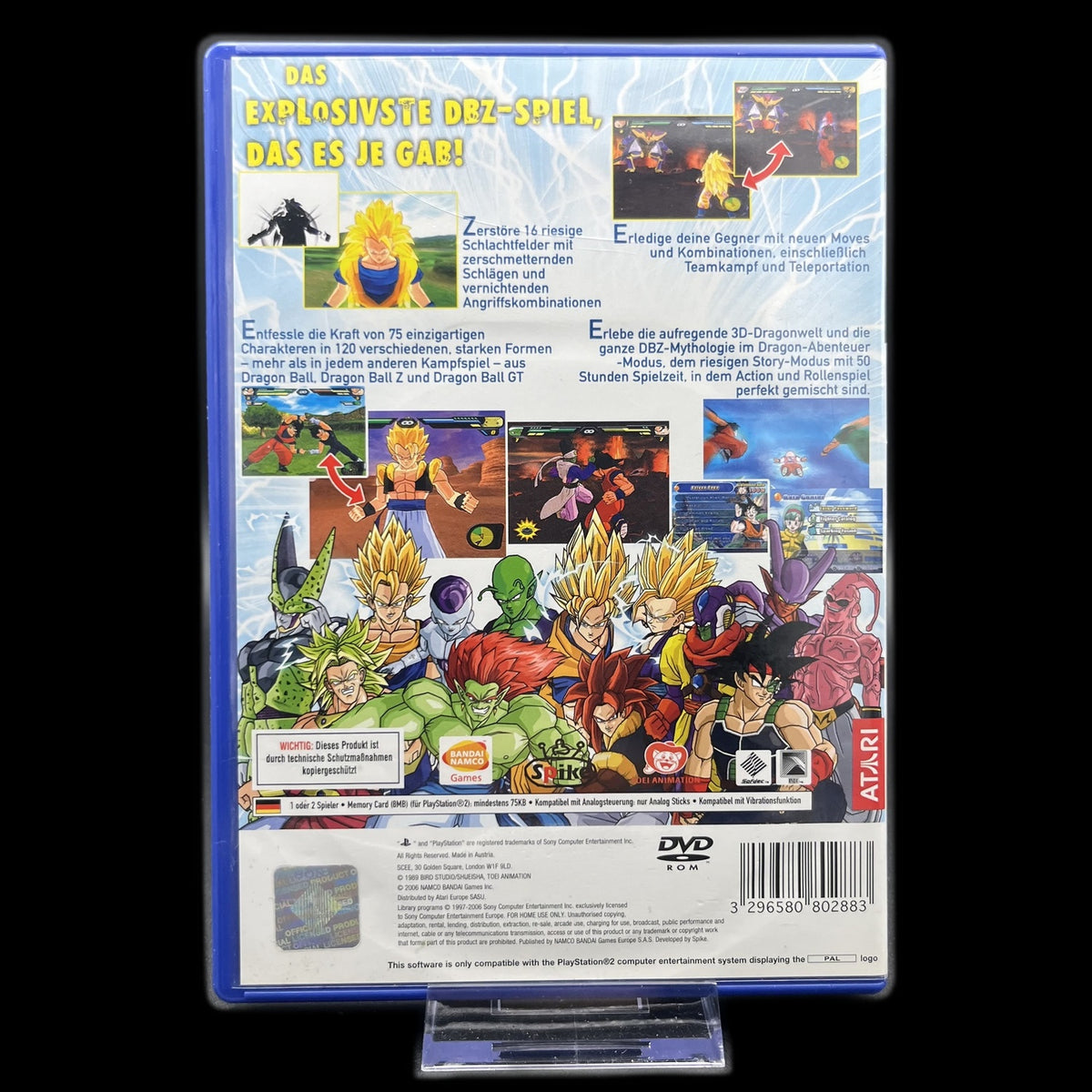 Dragon Ball Z: Budokai Tenkaichi 2 - Playstation 2 PS2 - deutsch - Gebraucht