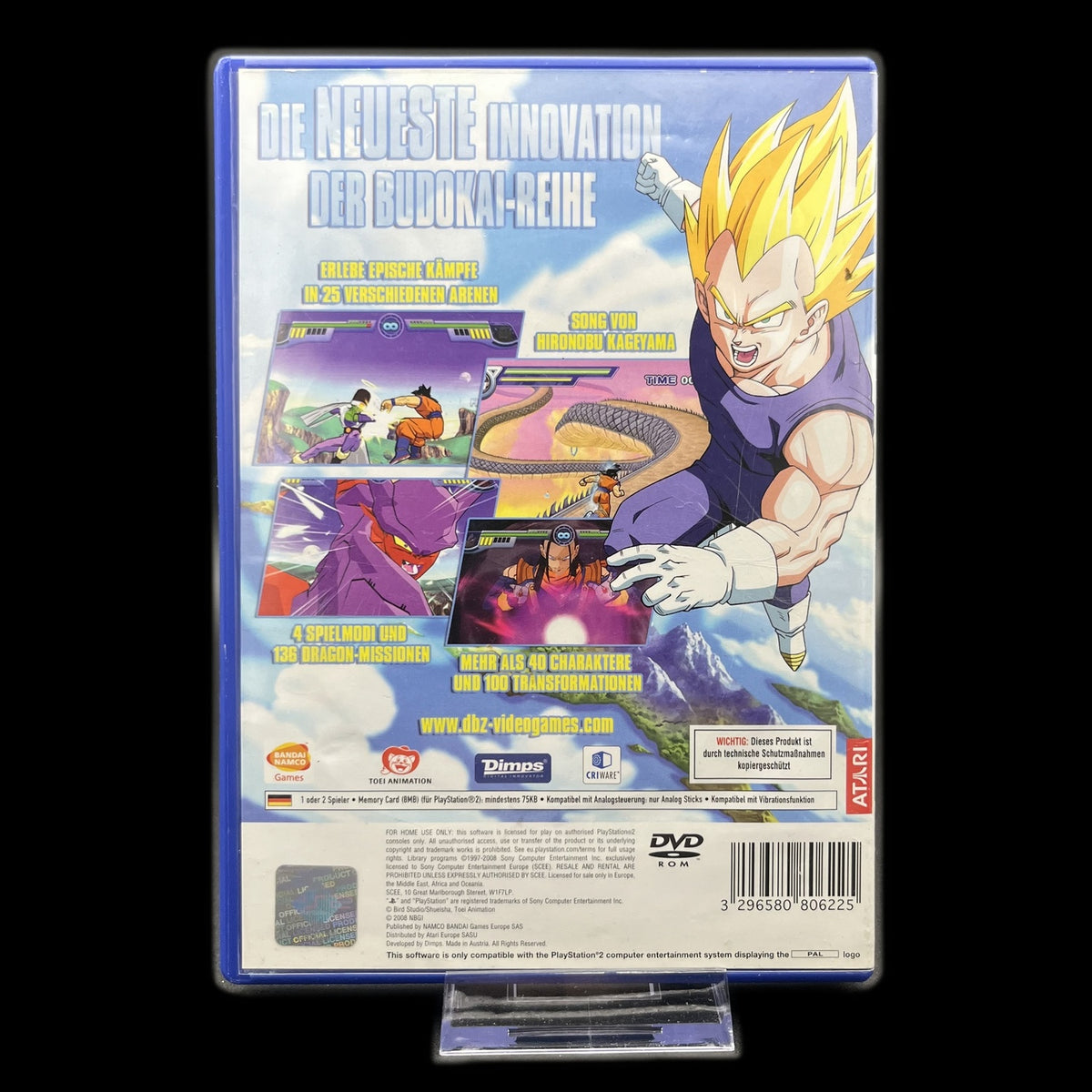 Dragon Ball Z: Infinite World - Playstation 2 PS2 - PAL - deutsch - Gebraucht