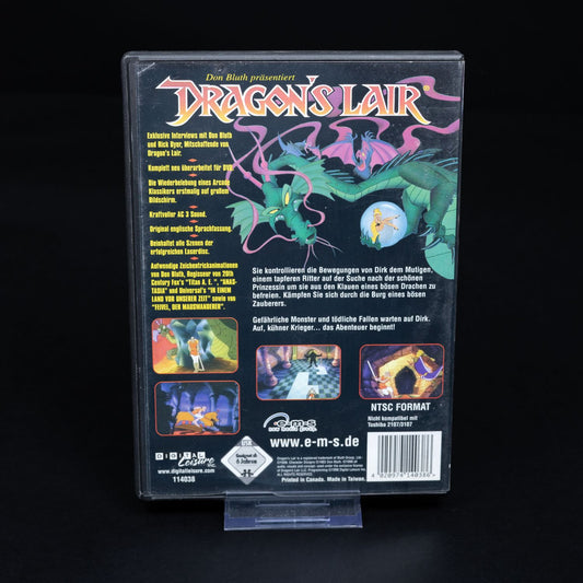 Dragon's Lair - DVD Video Spiel - Spielbar mit der Fernbedienung - Top Zustand