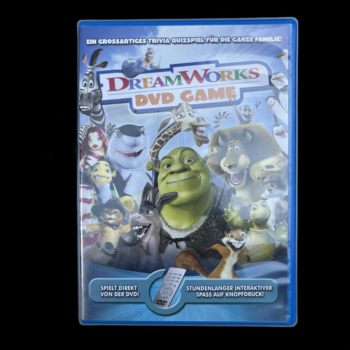 DreamWorks DVD Game - Interaktives Quizspiel - DreamWorks - deutsch - Gebraucht