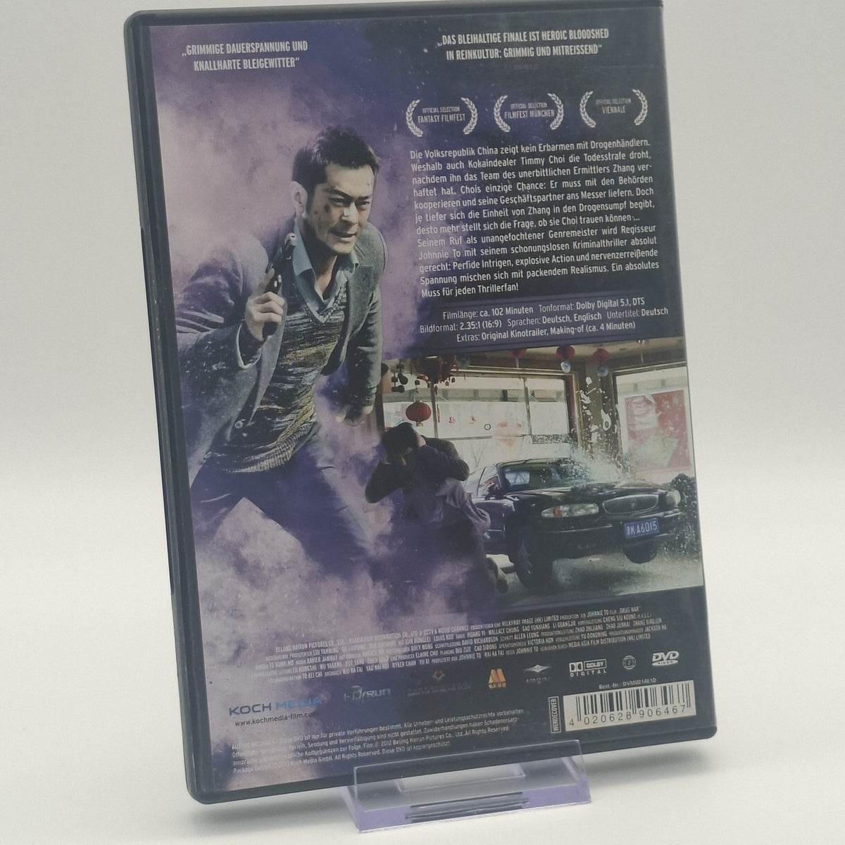 Drug War - Film von Regisseur Johnnie to - 2012 - DVD - Zustand Sehr Gut