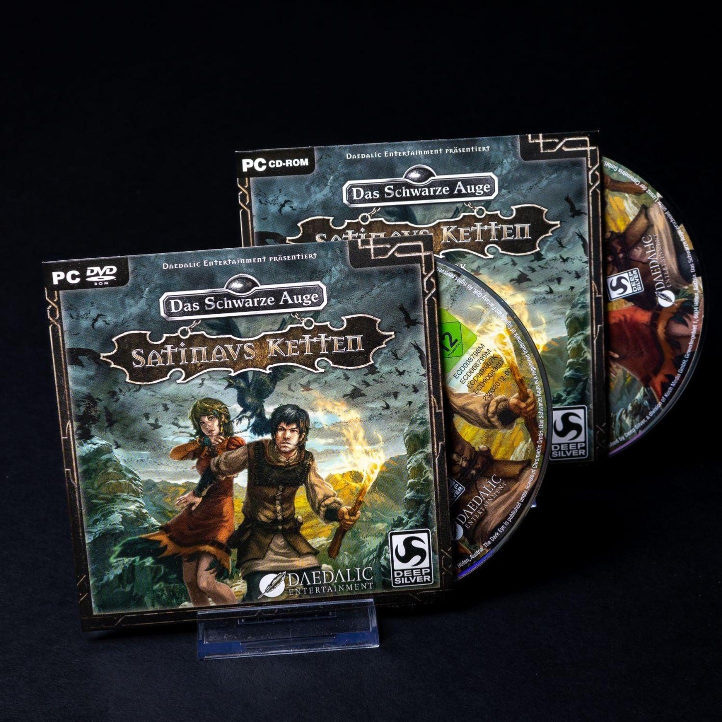 DSA Das Schwarze Auge - Satinavs Ketten - PC Spiel Big Box - CiB - Zustand Gut