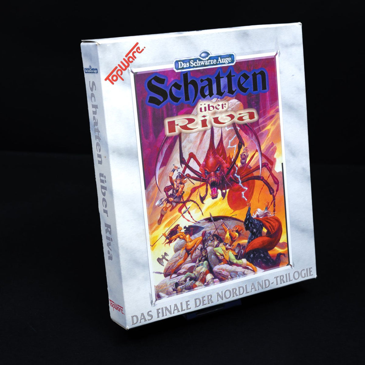 DSA - Das Schwarze Auge: Schatten über Riva - PC CD-ROM Big Box - Top Zustand