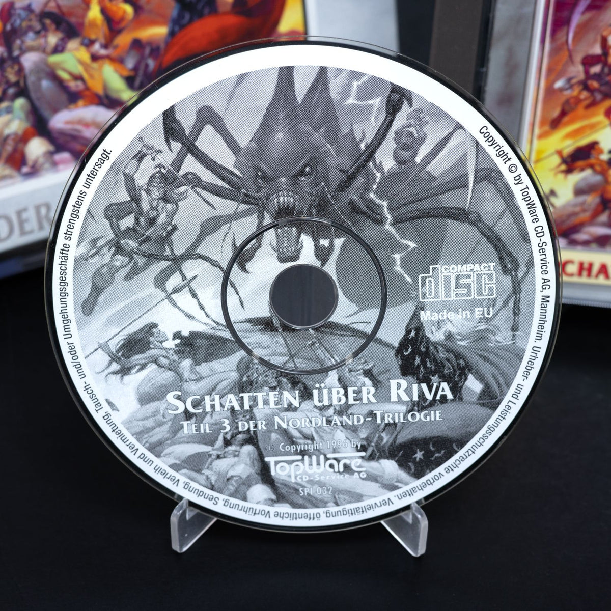 DSA - Das Schwarze Auge: Schatten über Riva - PC CD-ROM Big Box - Top Zustand