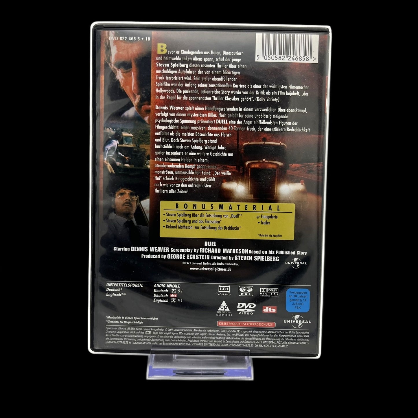 Duell - Ein Steven Spielberg Film - Bonusmaterial (Trailer - DVD - Gebraucht