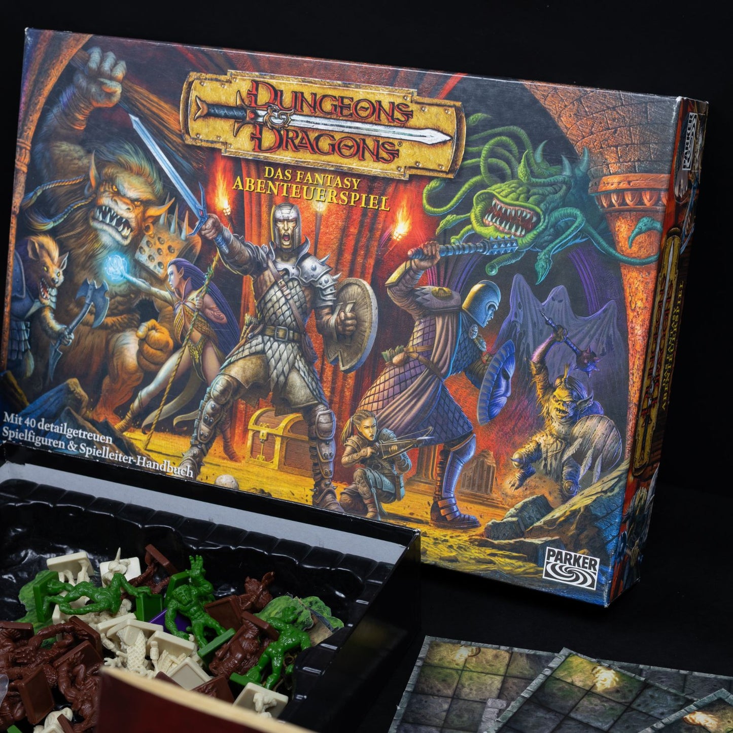 Dungeons & Dragons - Brettspiel Gesellschaftsspiel - Komplett - Zustand sehr gut
